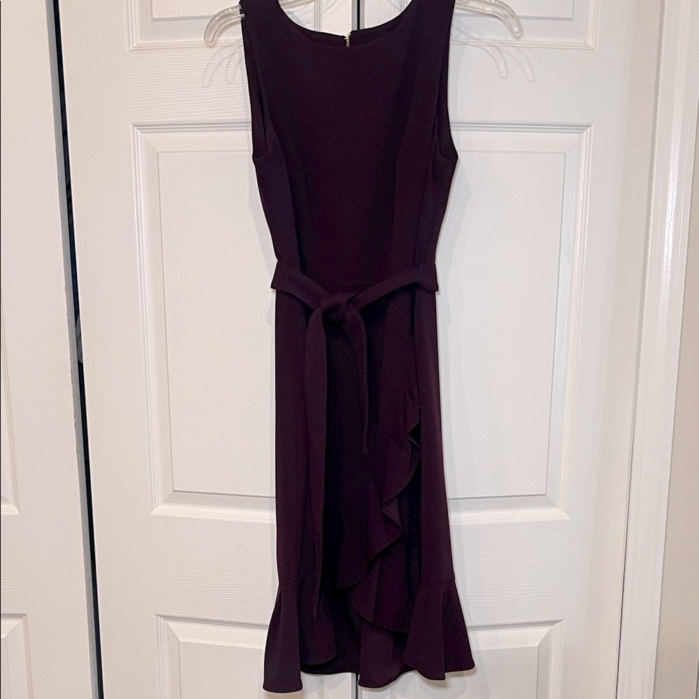 Calvin Klein Deep Purple Midi Dress